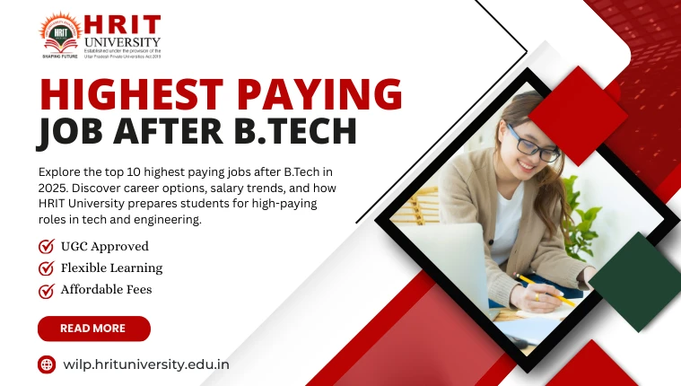 Top 10 Highest Paying Jobs After B.Tech