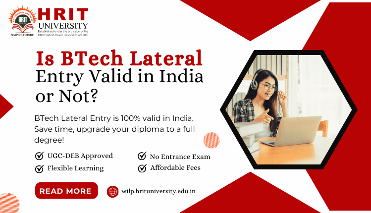 Is BTech Lateral Entry Valid in India or Not?